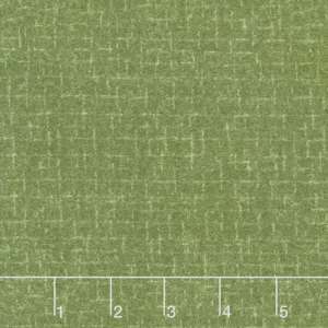 Woolies Flannel - Crosshatch Green Yardage