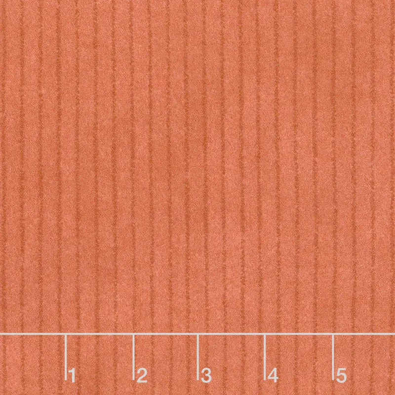 Woolies Flannel - Stripe Orange Yardage