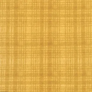 Woolies Flannel - Windowpane Yellow Yardage